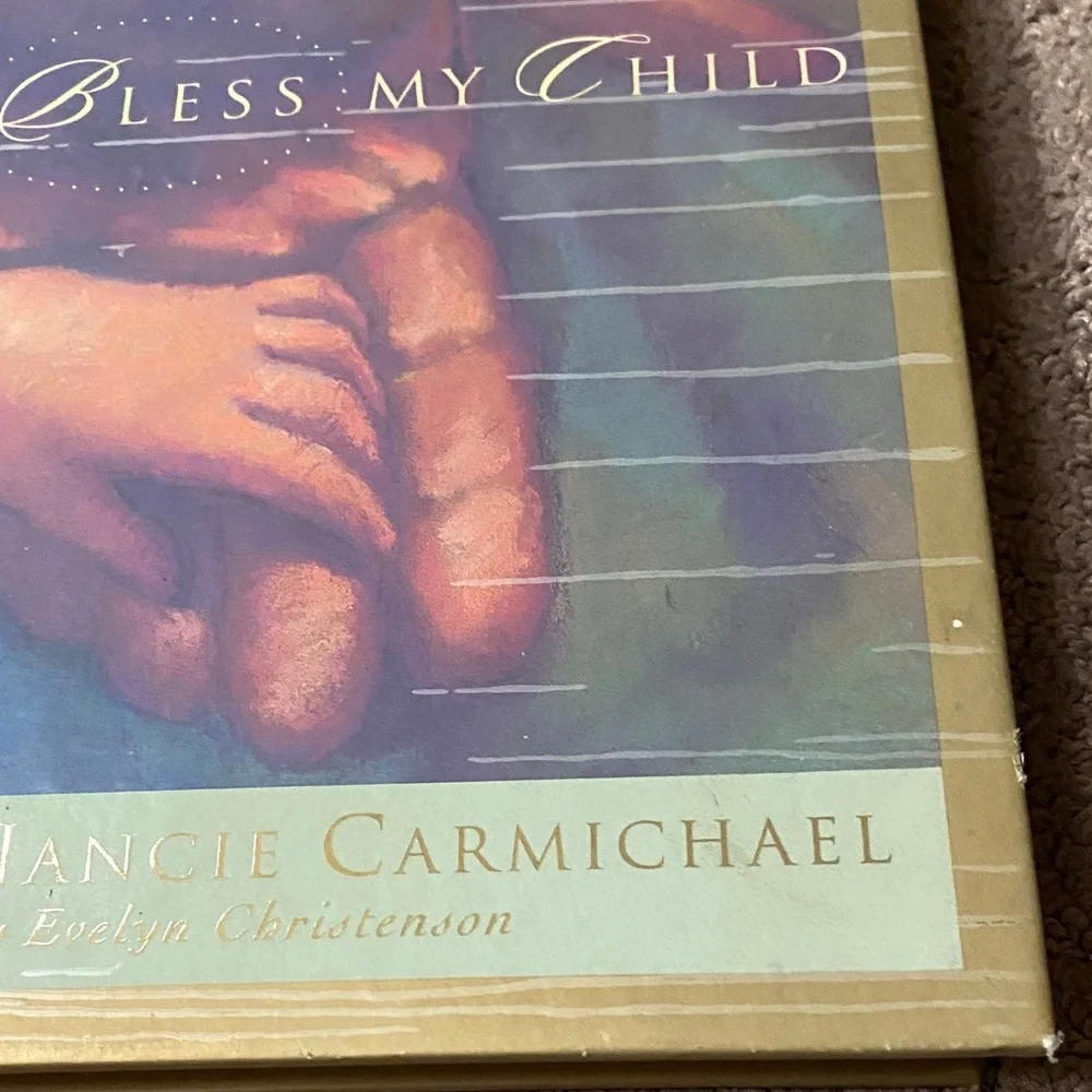 Lord Bless My Child Hardcover Book Y2K Keepsake Family Precious